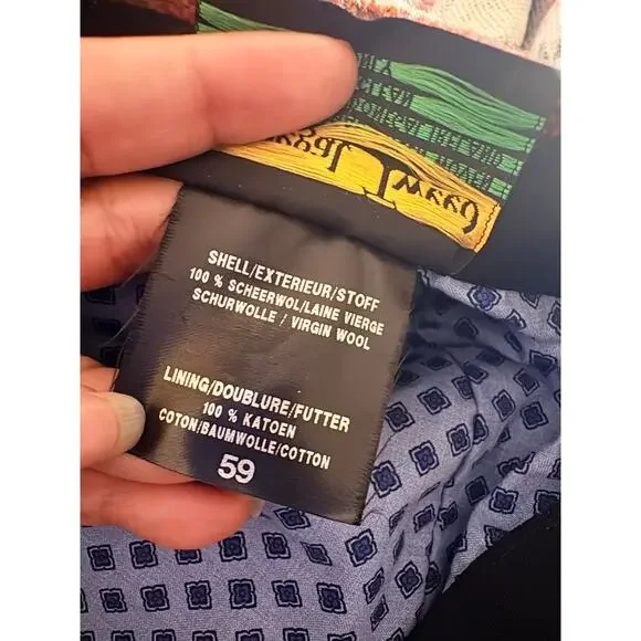 City Sport Belgian Tweed Patchwork Flat Cap Wool Newsboy Hat Size 59 - Picture 4 of 6